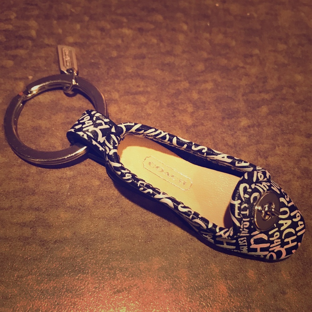 Never used Coach keychain